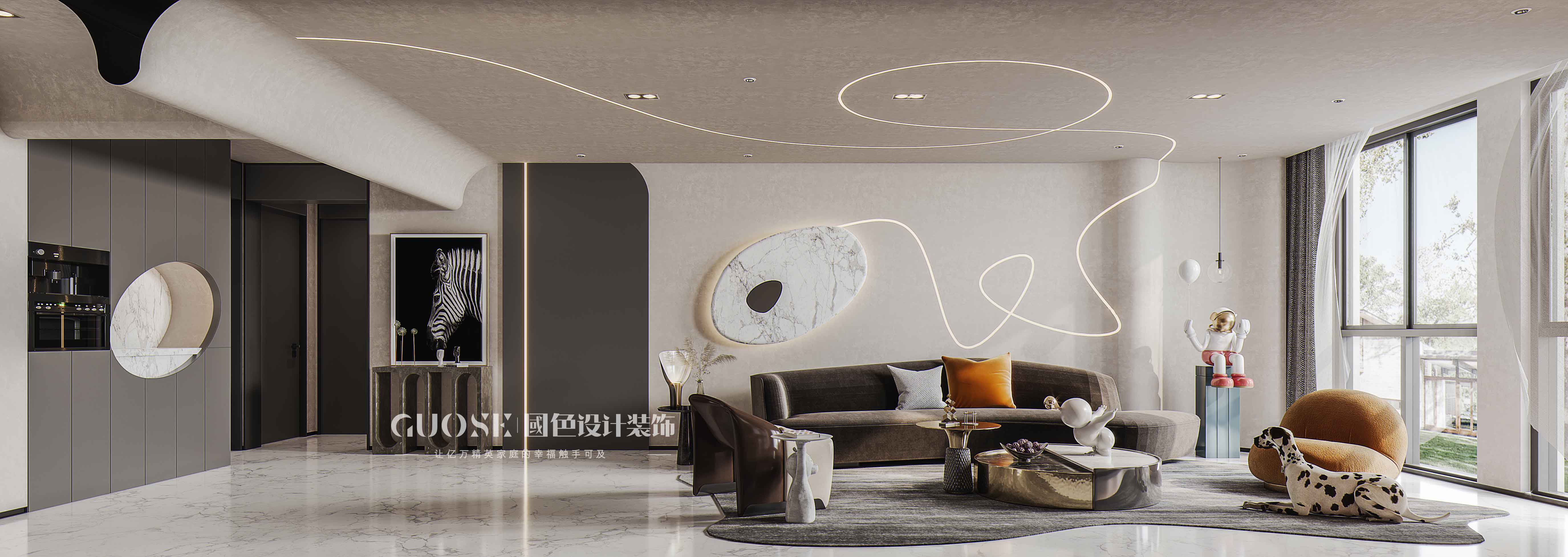 #国色设计装饰#宅寂风；精致家-2