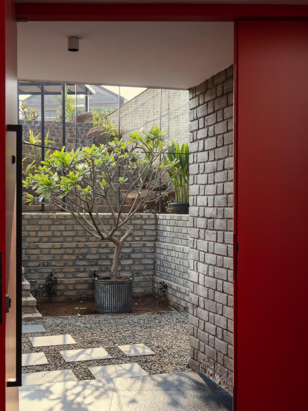 斜屋丨印度丨Red Brick Studio-21