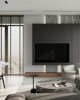 黑暗中的青铜 · Quadro Room 的极简主义设计丨Quadro Room 设计工作室