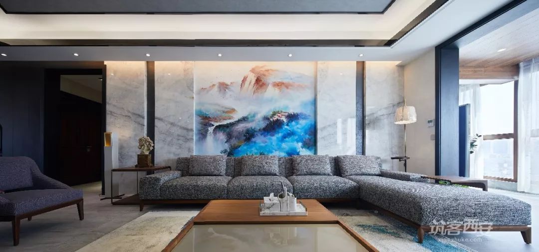 黑白灰的现代简中婚房，温馨与品味的完美融合-11