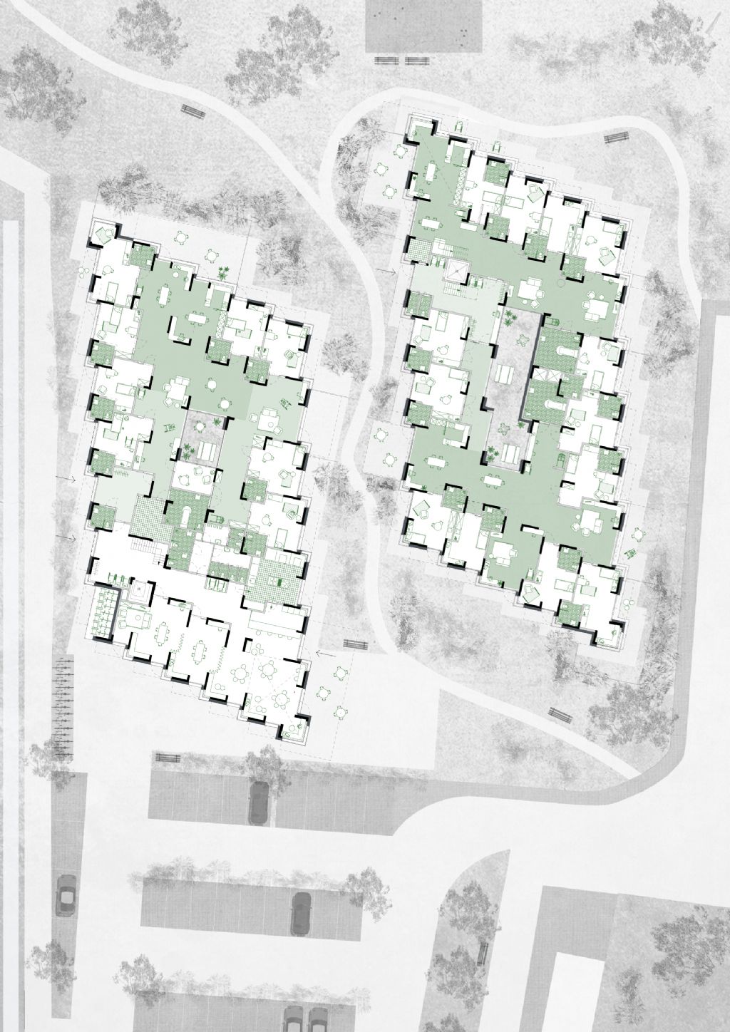 Vesta vzw 三个残疾人社区设计项目丨比利时-2