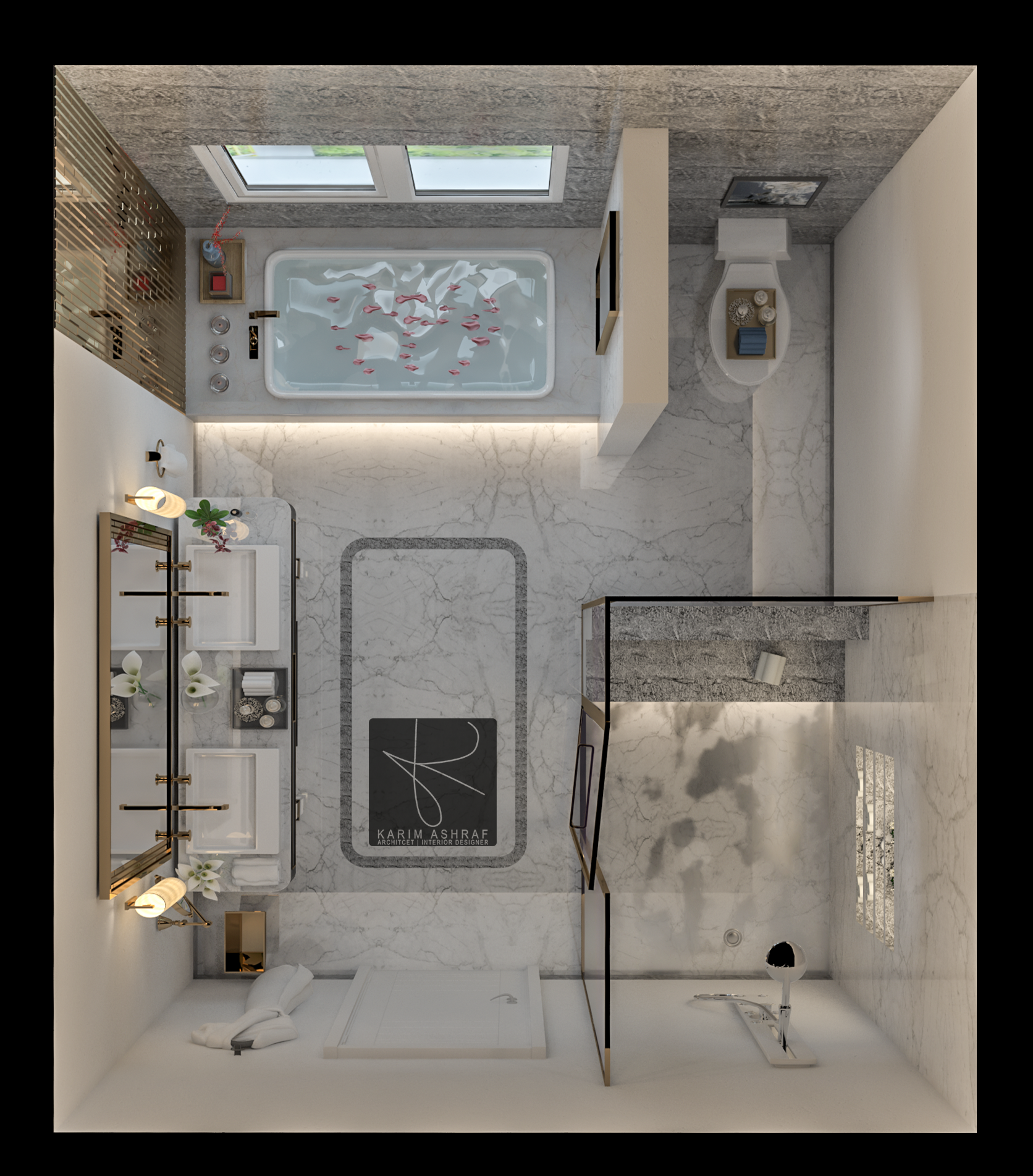 Herringbone Bathroom-6