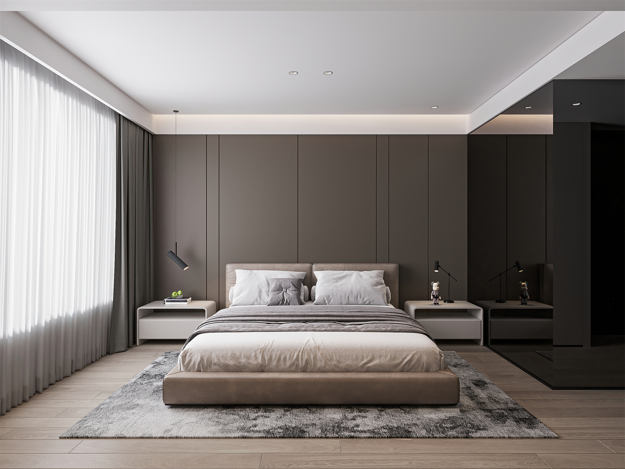 七悦,暗色调空间丨中国洛阳丨井外空间-13