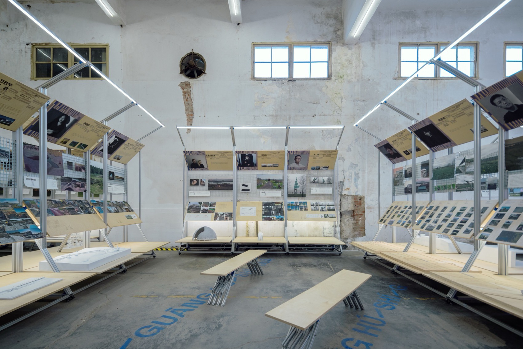 「瀫石光·艺术生态走廊」开幕回顾展项目·北展厅空间设计丨中国衢州丨梓集fabersociety-68