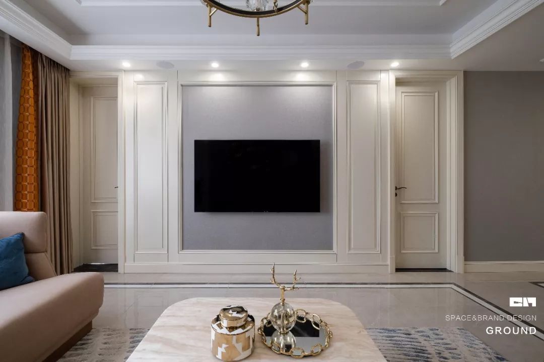 景隆公馆美式轻奢风,胡彬彬打造精致生活空间-17