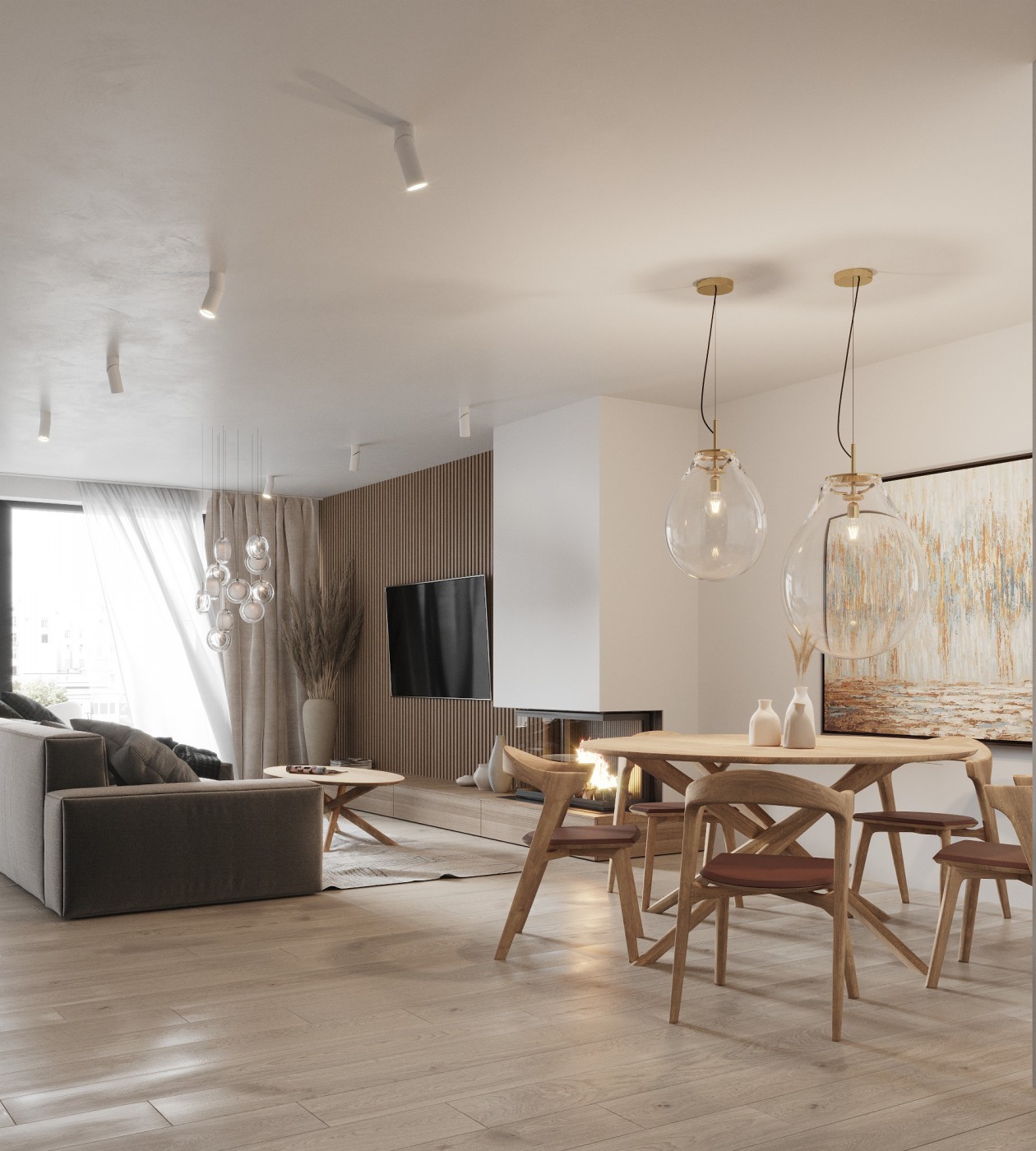 白色系现代极简风公寓-8