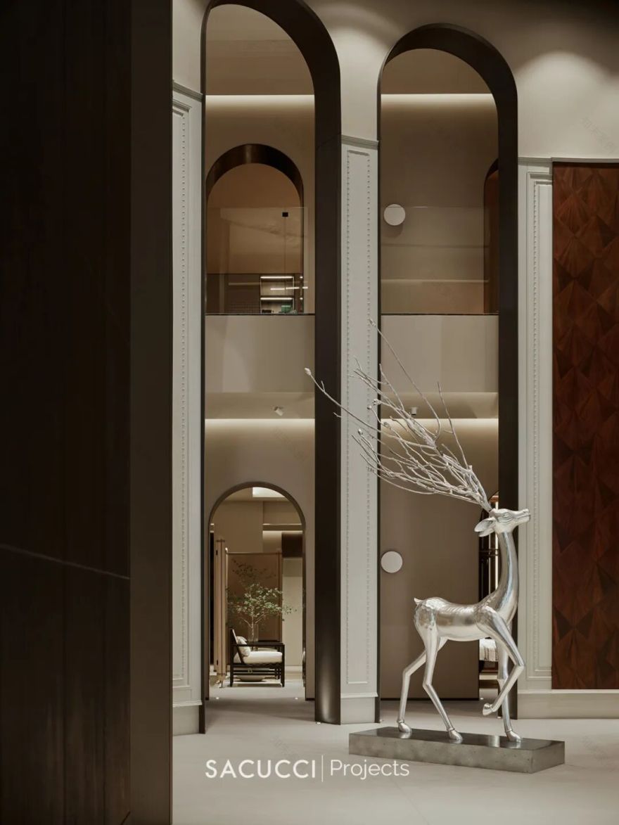 SACUCCI北京首席公馆木作展厅丨中国北京-43