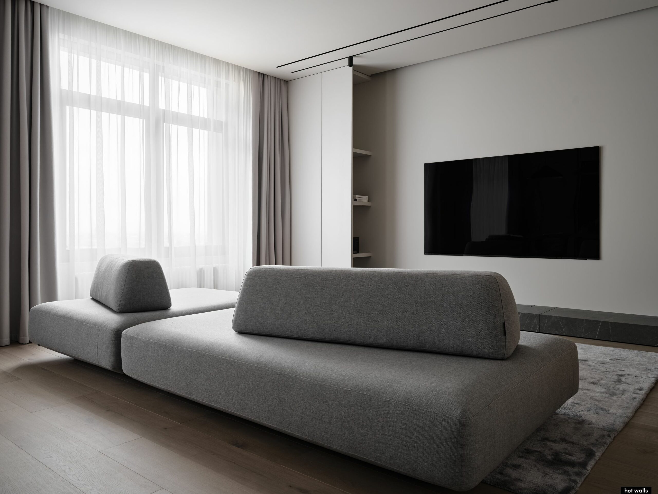 100平米大地色系公寓 | hotwalls作品-17