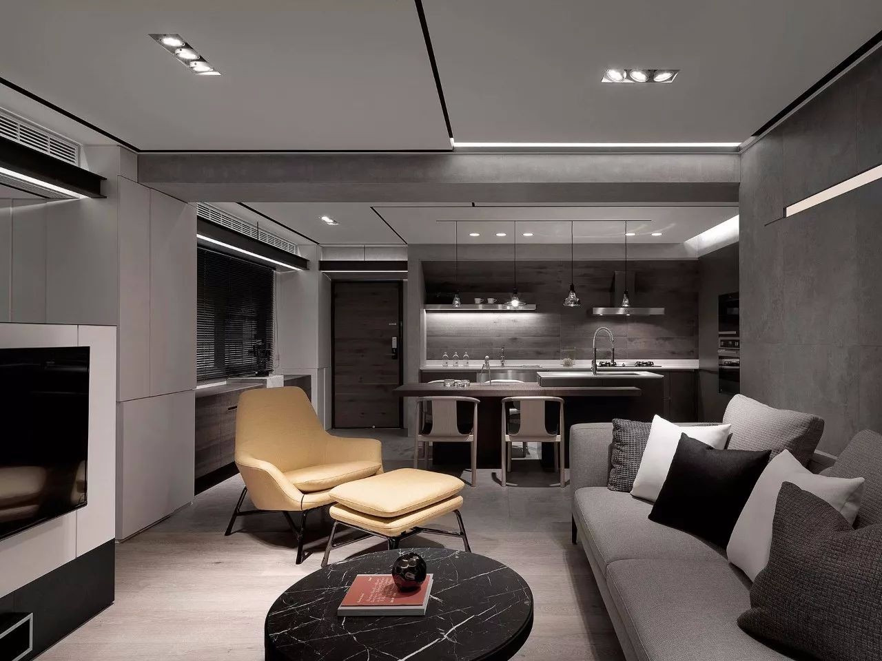 台式简约风遇上高级灰,展现生活美学-27