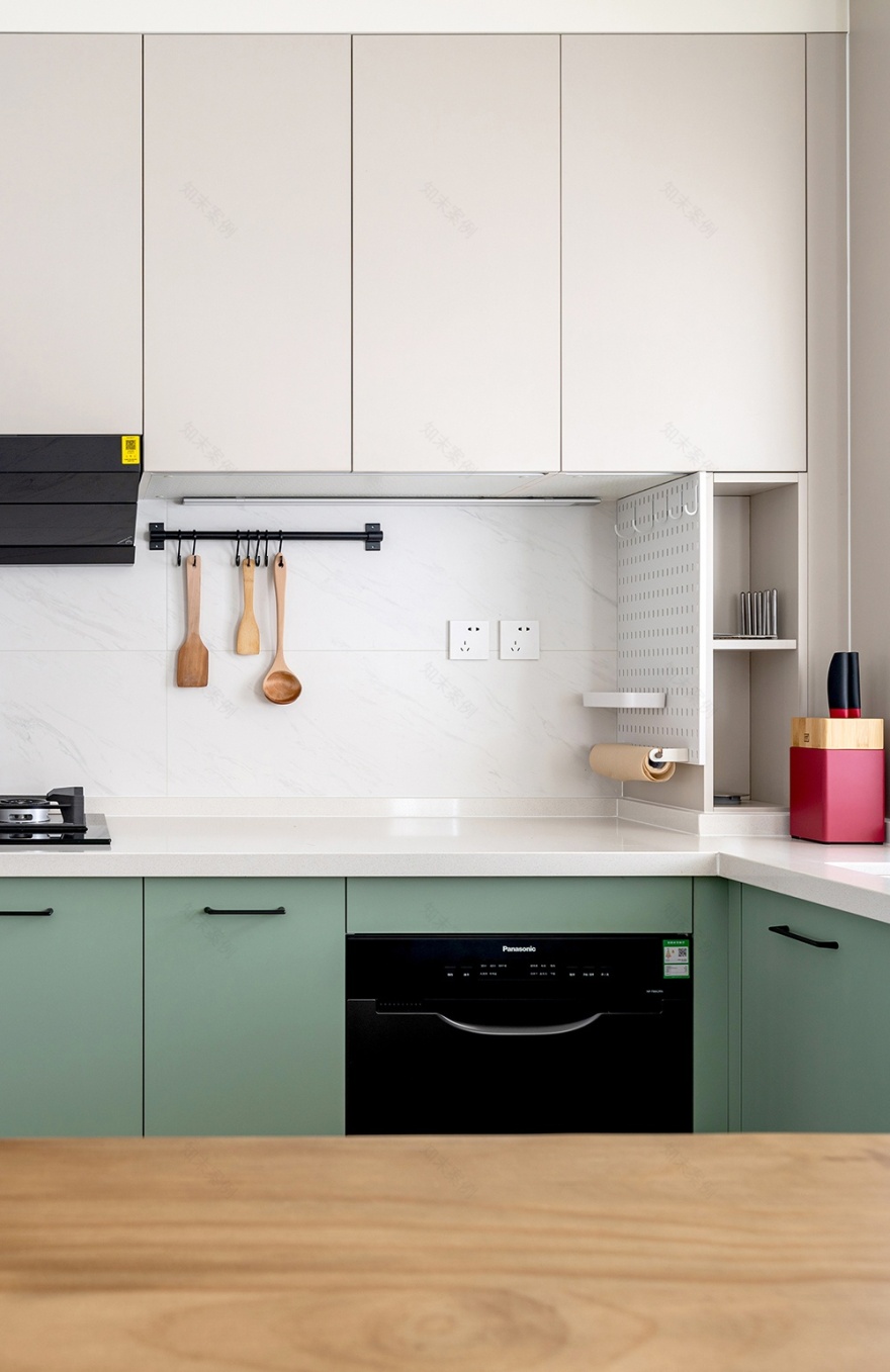 北京金隅学府89㎡复古原木风住宅设计丨中国北京丨久栖设计-33