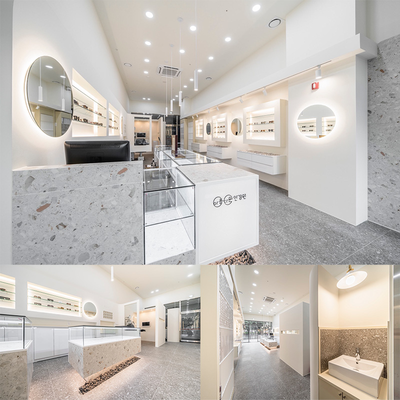 明亮优雅的 16 坪眼镜店设计-1