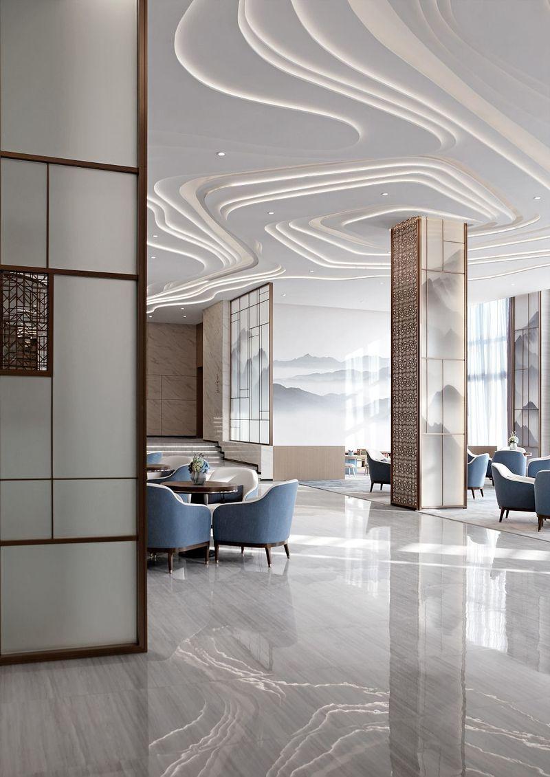 侨信雲起销售中心 | 行云流水般的空间设计-5