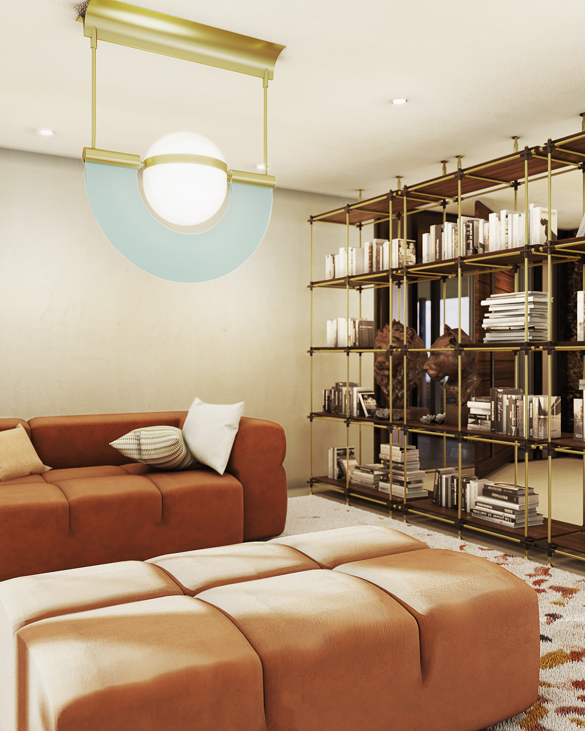 米兰的中性现代风住宅丨意大利米兰丨DRAGA&AUREL-30