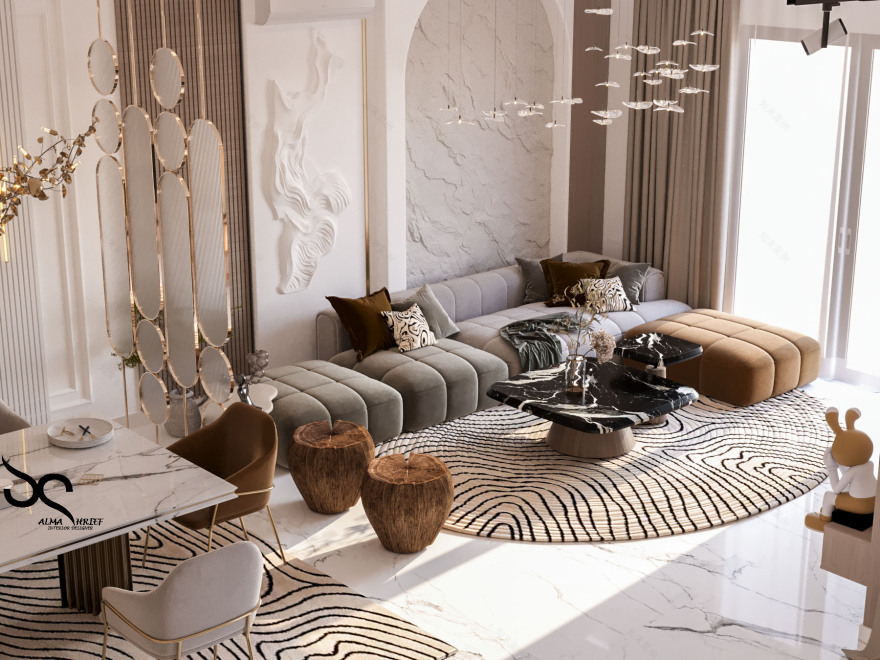 主别墅接待处丨SALMA SHRIEF-13