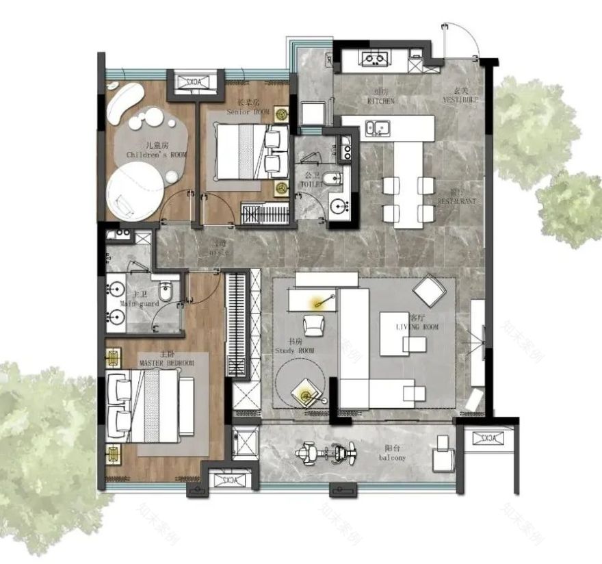 荣和桃花源著样板间丨中国桂林丨元禾大千-42