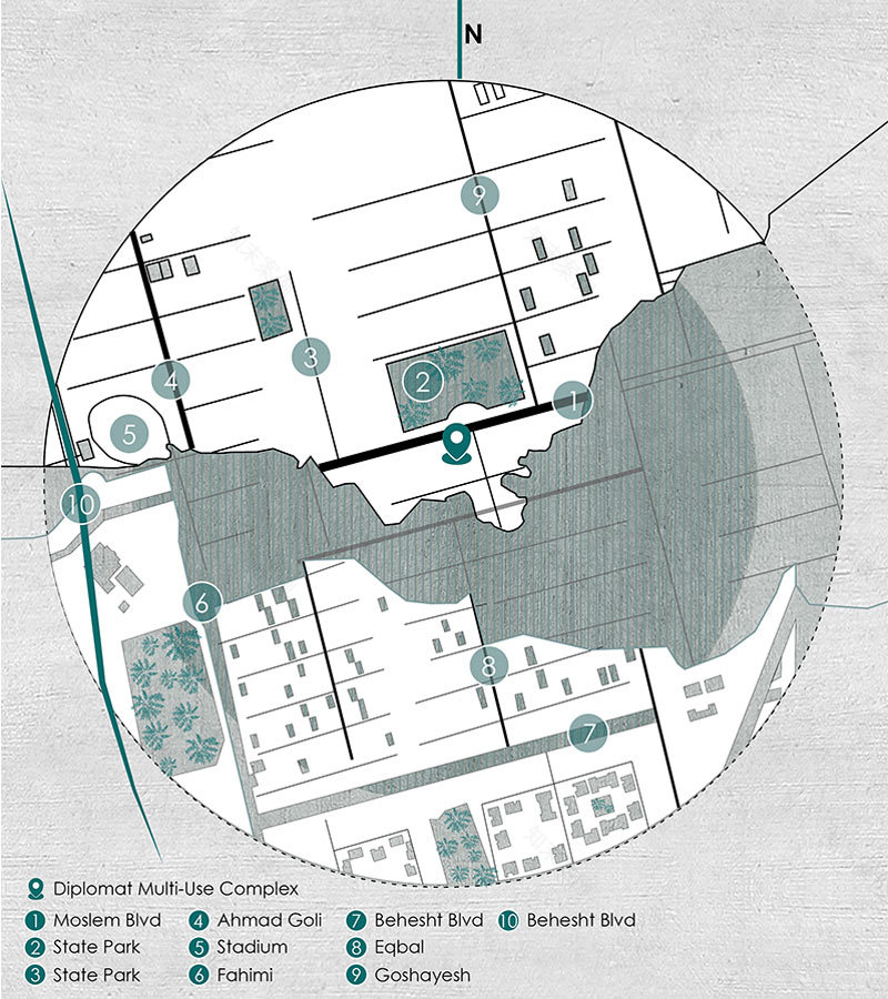 Diplomat Multi-Use Complex - Mesh Office-16