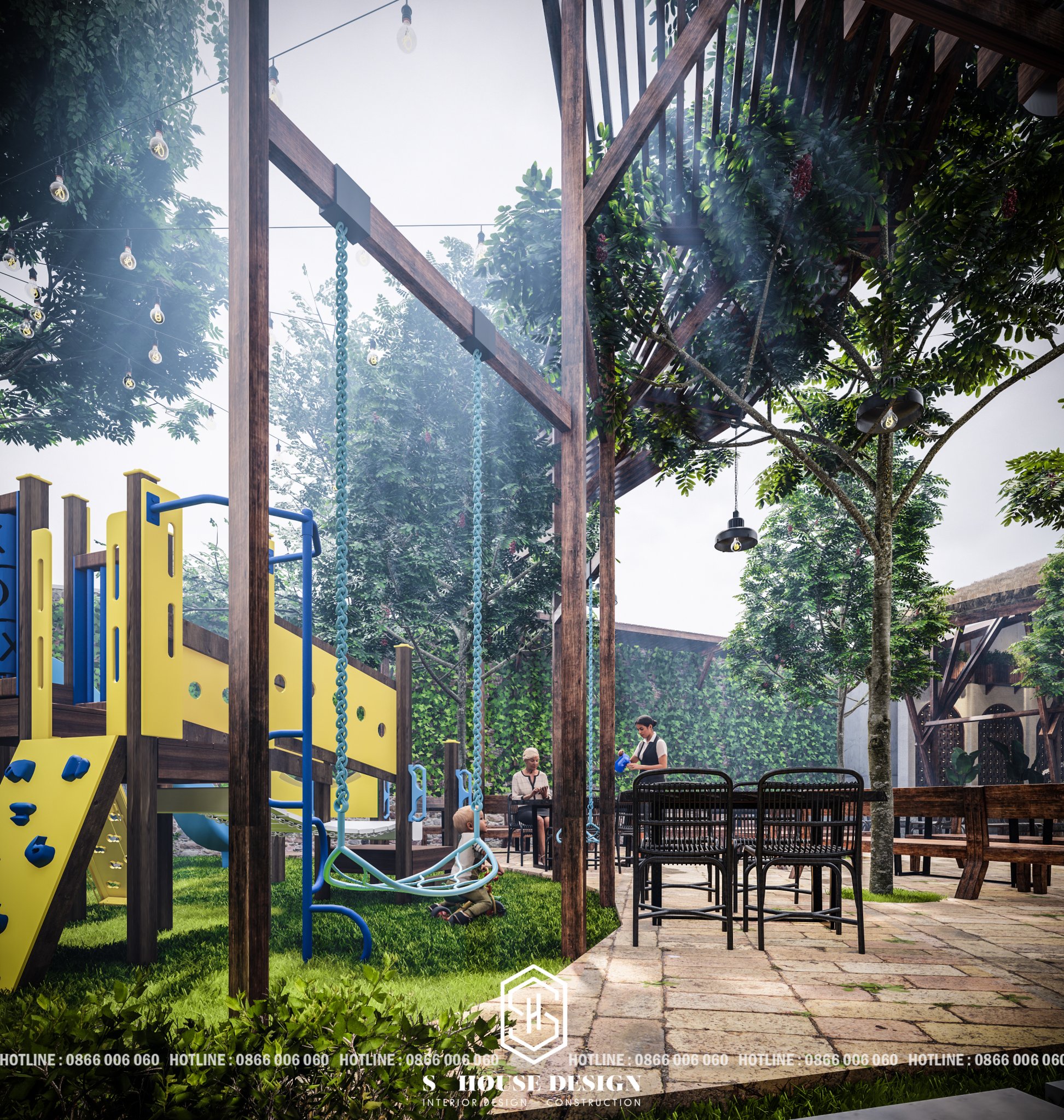 巴厘岛风格咖啡店丨SHouse 公司-31