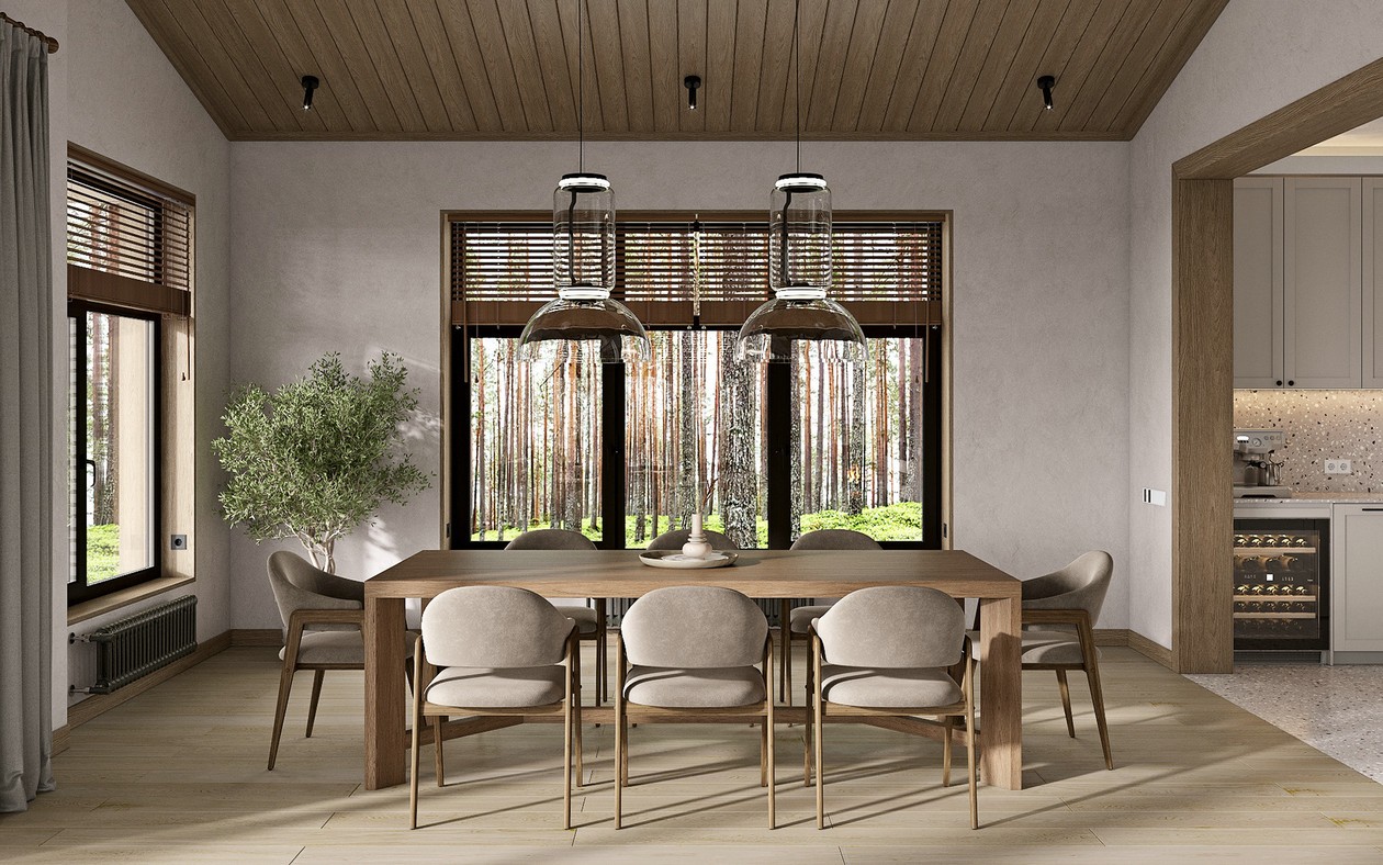 俄罗斯乡村住宅 超温馨的设计！-6