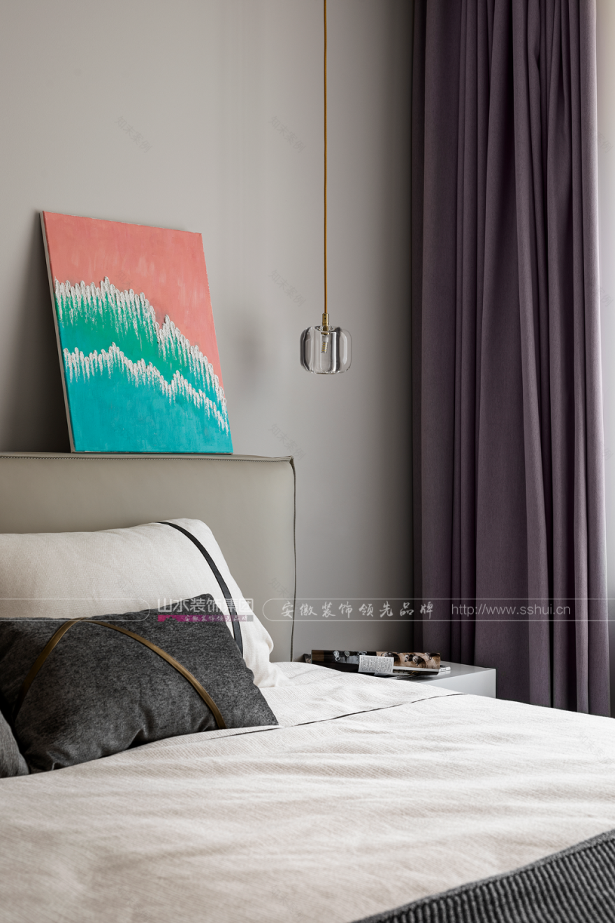 95 后女生的简约舒适之家丨山水装饰集团-56