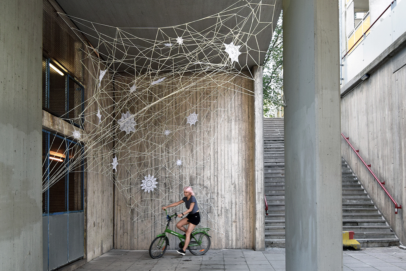 海边的诗意 lace 装置-16