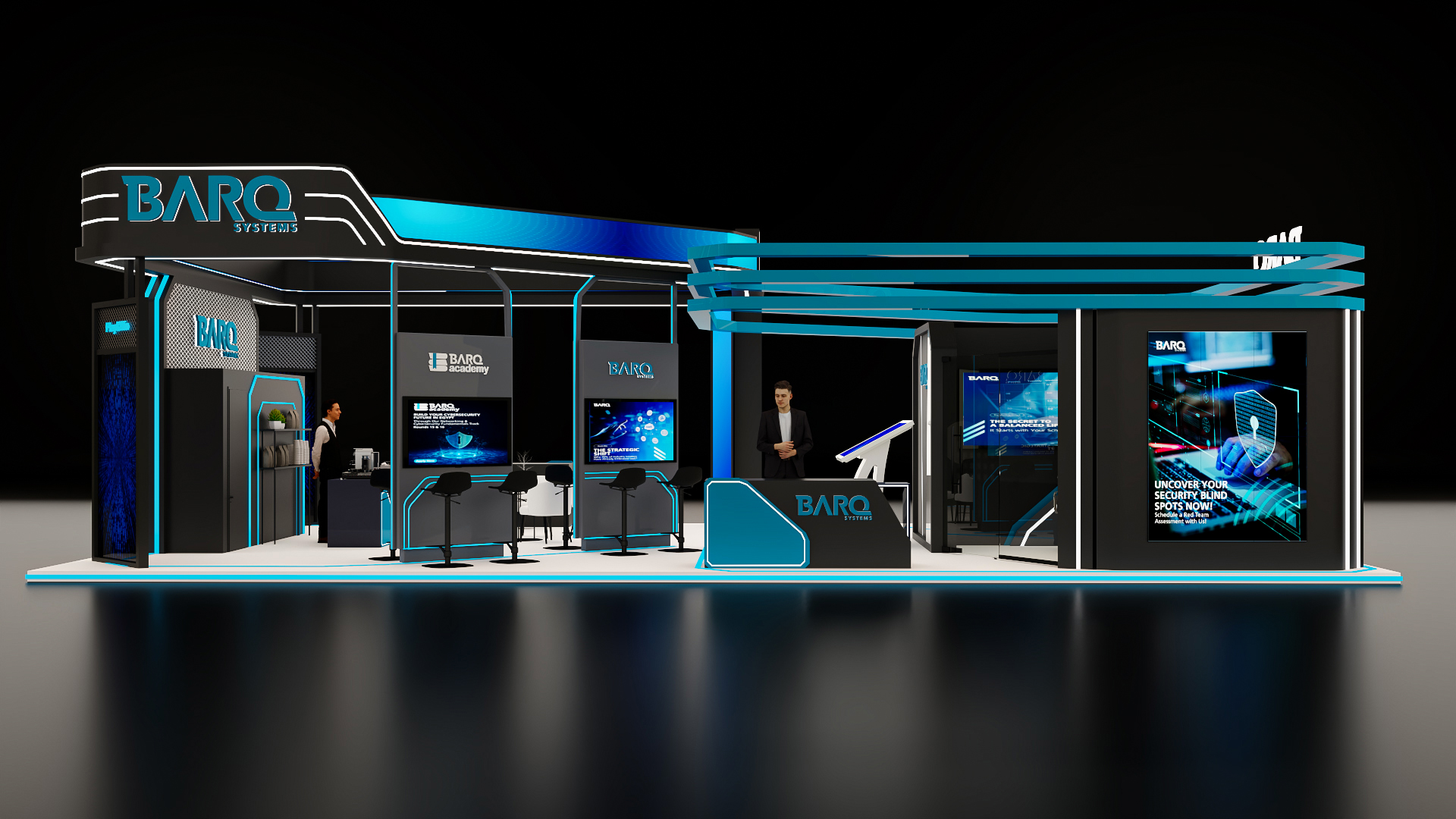 巴尔克展位设计（人工智能万物）丨Maram Mamdouh-7