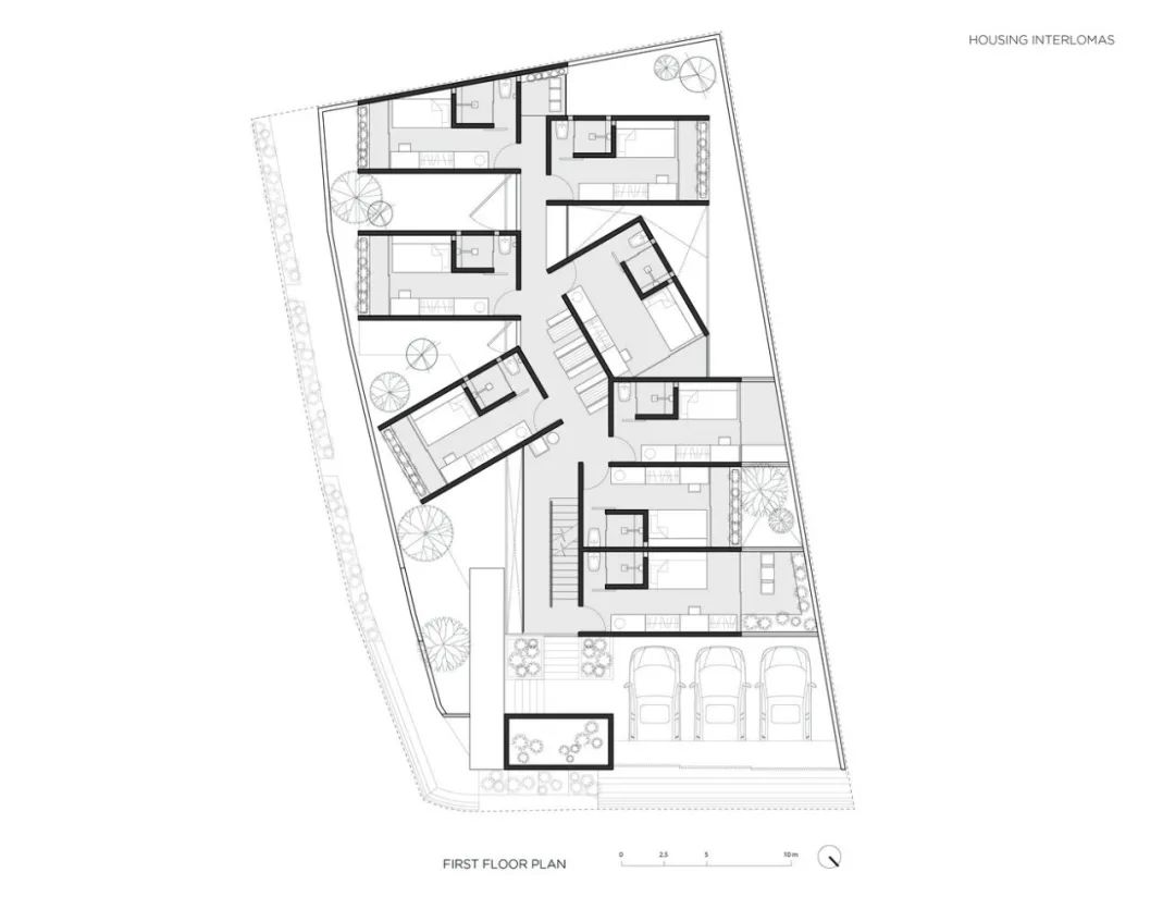 学生共享生活社区 · Interlomas 公寓丨墨西哥墨西哥城丨勾勾手设计网-9