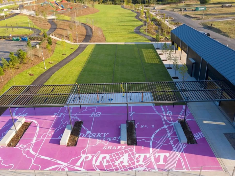 阿拉巴马伯明翰普拉特公园丨英国伯明翰丨TLS景观设计事务所-26