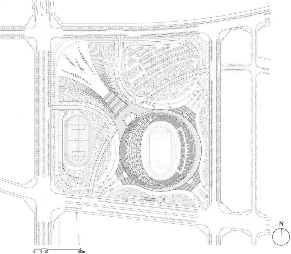 海口五源河体育场——绿色环保的现代体育建筑-44