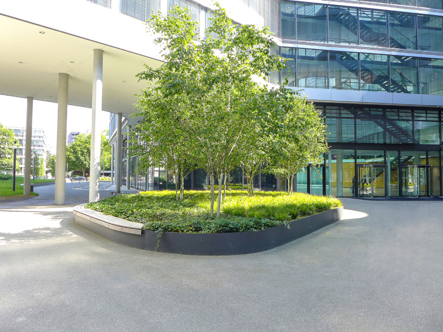 Munich Arabeska 公园式办公空间,融入自然的设计理念-23