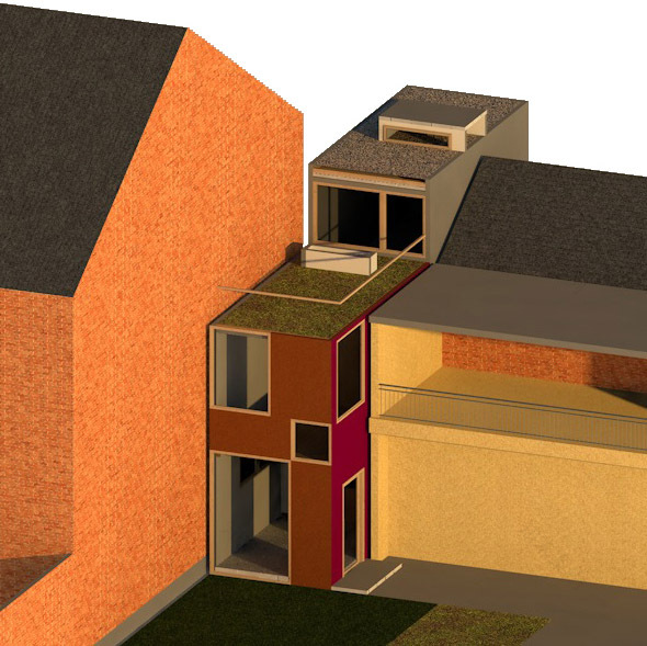 西安预制住宅 | 南北错层箱体,高效空间利用-13