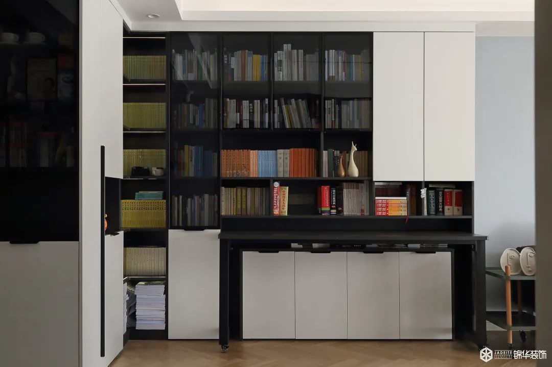 二胎家庭的 128㎡空间极致利用丨锦华装饰-34