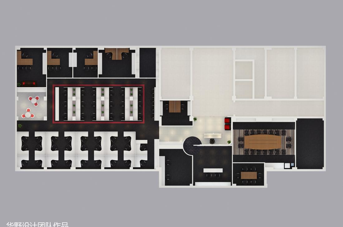 长宁区仙霞路科技办公室设计-10