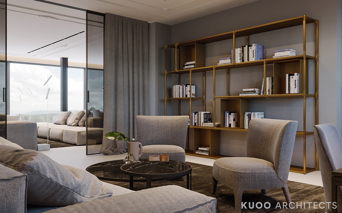 优雅格调·伦敦住宅  KUOO ARCHITECTS-14