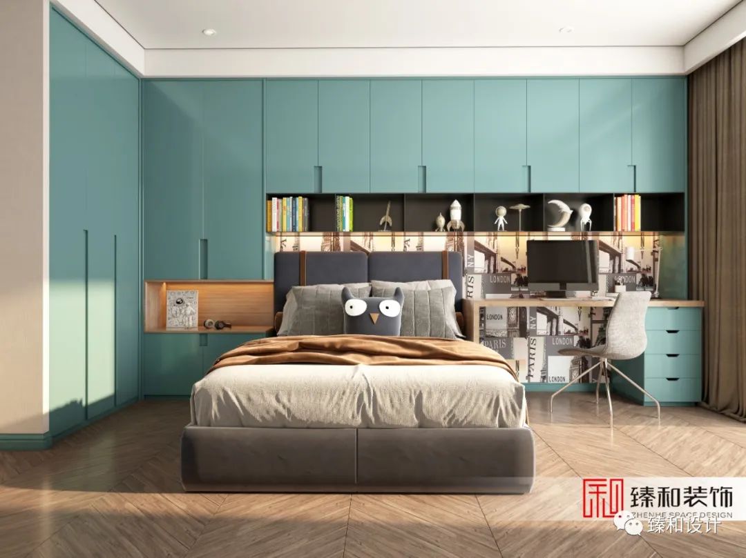 现代台式设计，温馨宜居的家庭空间-37