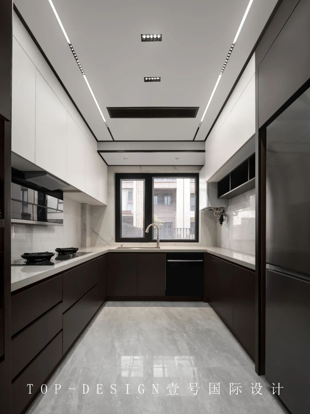 香山麓院现代轻奢别墅设计丨壹号国际设计-29