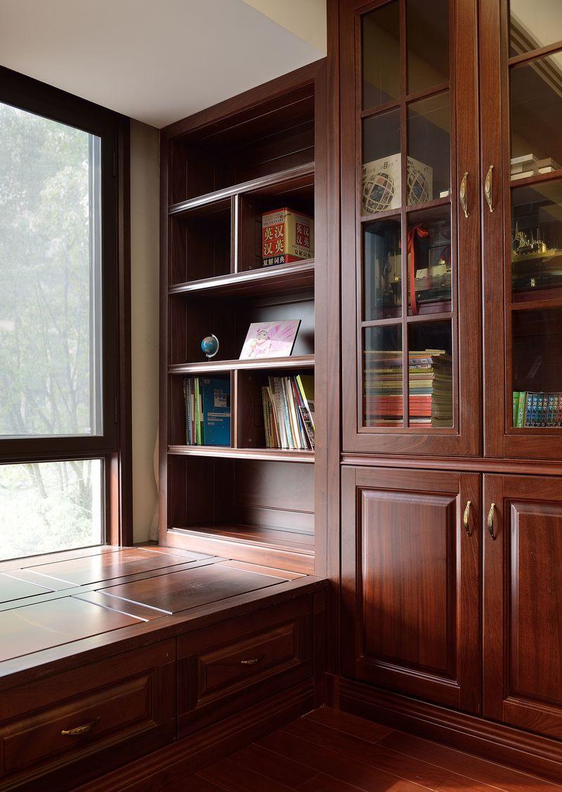 华润橡树湾现代中式别墅空间设计-34