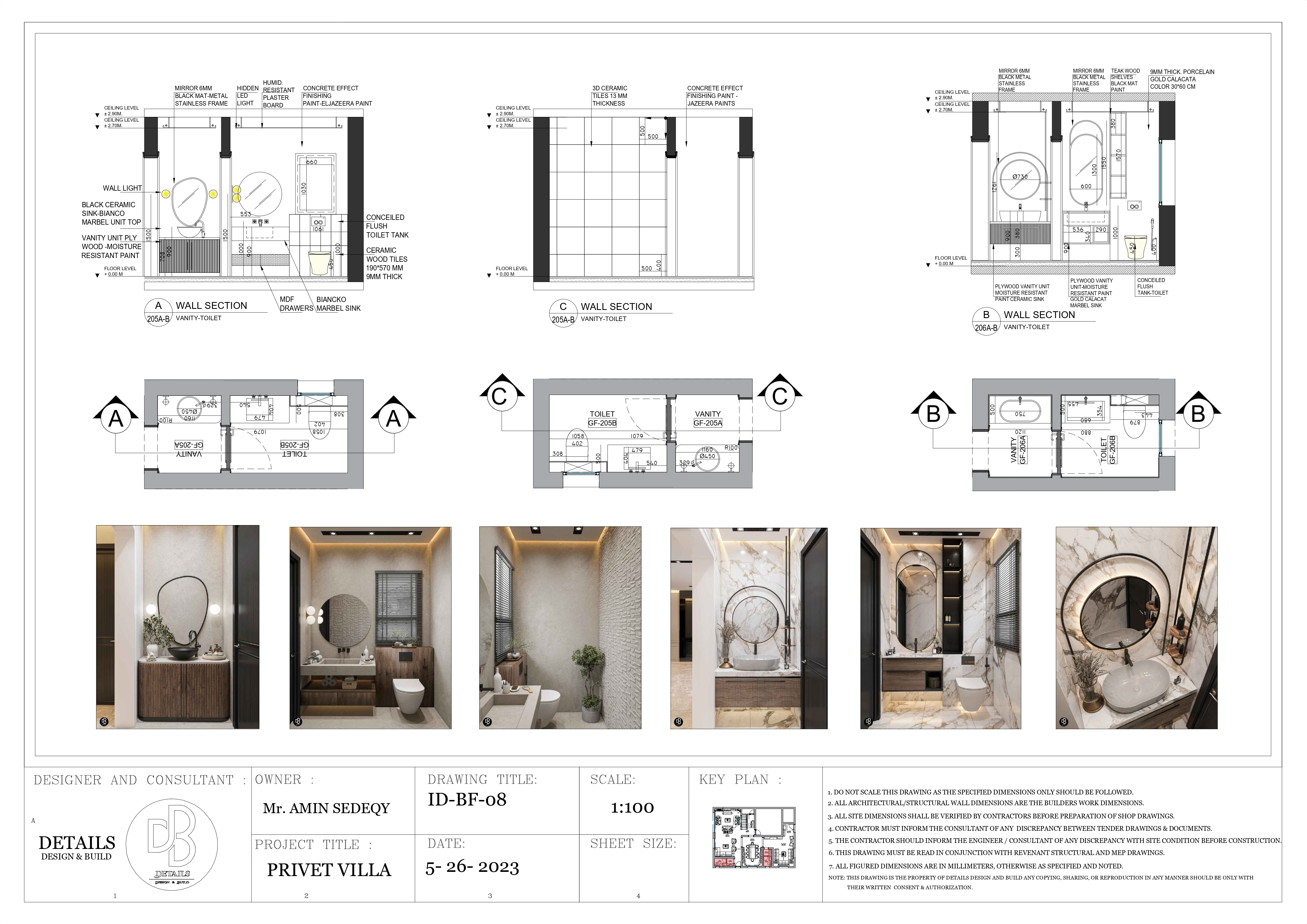 SHOPDRAWING - VILLA -RYADH-7