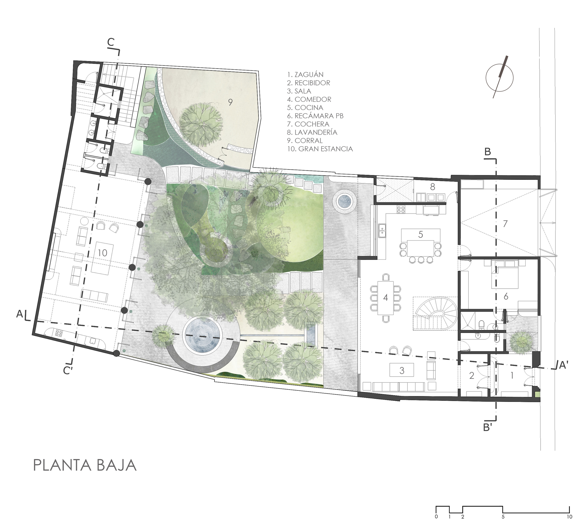 圣伊格纳西奥之家丨墨西哥丨Amarillo Amate Arquitectura-24