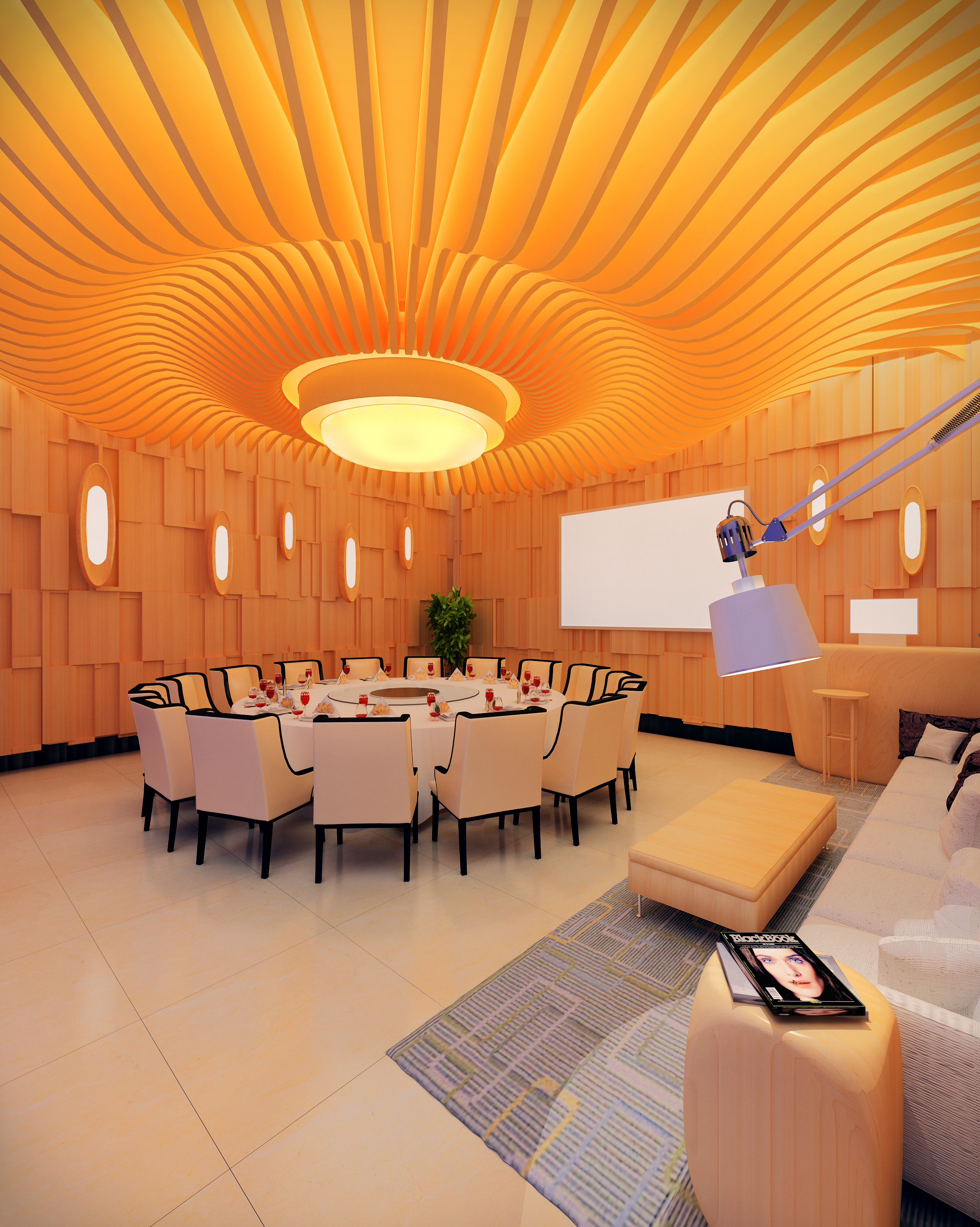 金色畅想 | 阳光海浪沙滩的餐厅设计-14