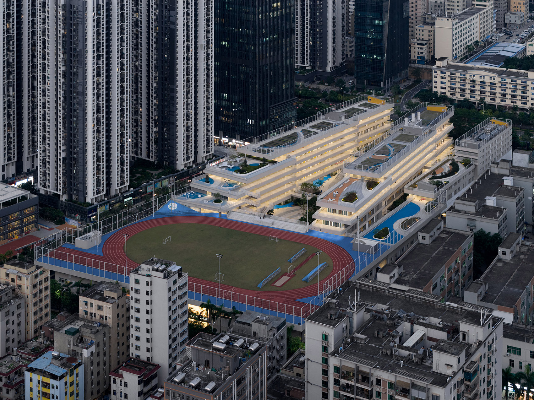 深圳市云端学校丨中国深圳丨普罗建筑设计事务所,源筑工程设计有限公司等-9