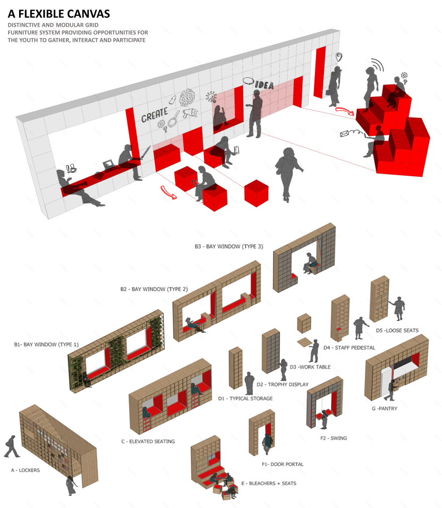 激发青年创意的互动式办公空间-31