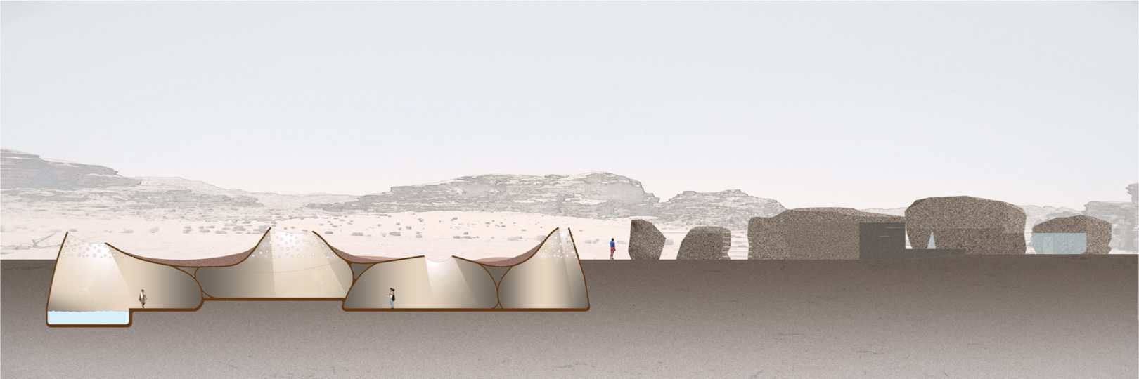 红色沙丘有机建筑丨约旦丨文本未明确提及全部设计方,已知有一家被邀请参与-30