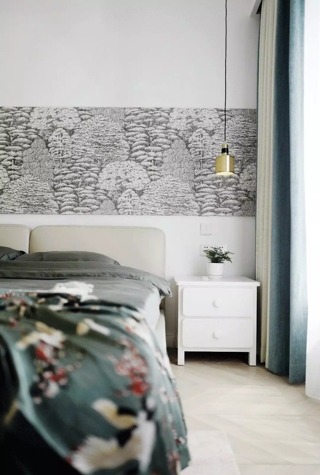 北京女主独居78㎡，改封闭厨房为吧台+开放式，主卫变身衣帽间！ 黄吉空间设计-85