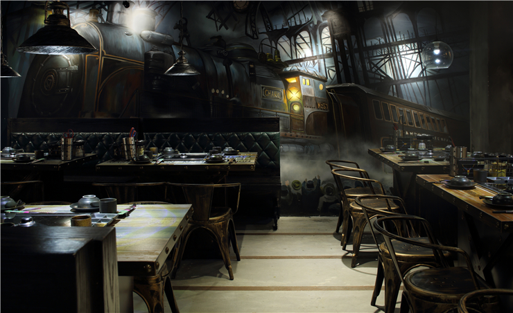 【餐饮空间设计】BONE烤肉店-14