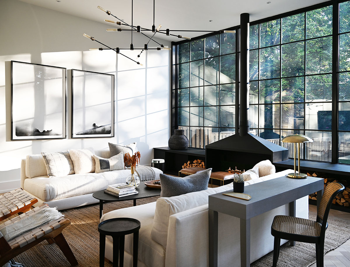 加拿大惊艳工业风格住宅，现代设计与传统美学的完美结合-3