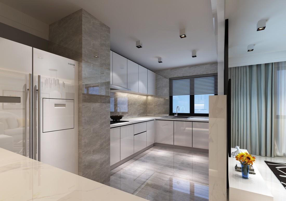 
莲花桥现代风格三居室 -5