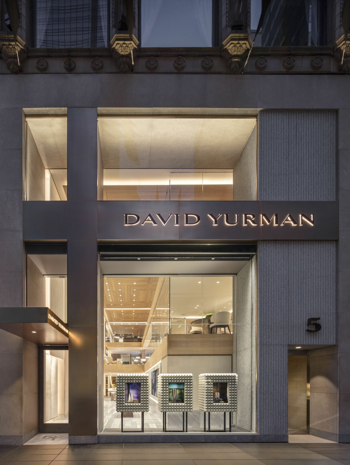 David Yurman 57th Street 旗舰店丨美国纽约丨Gabellini Sheppard Associates-12