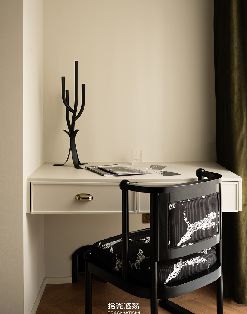 复古轻法式风格房屋设计-26