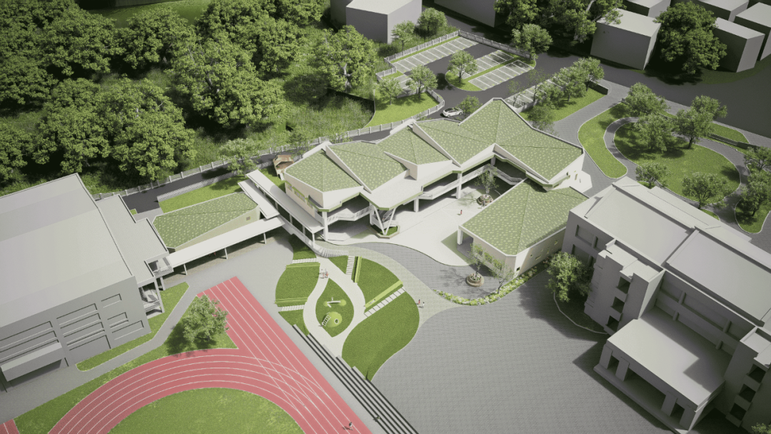 飞檐如翼，乘梦飞翔——金沙小学附设幼儿园建筑设计-43