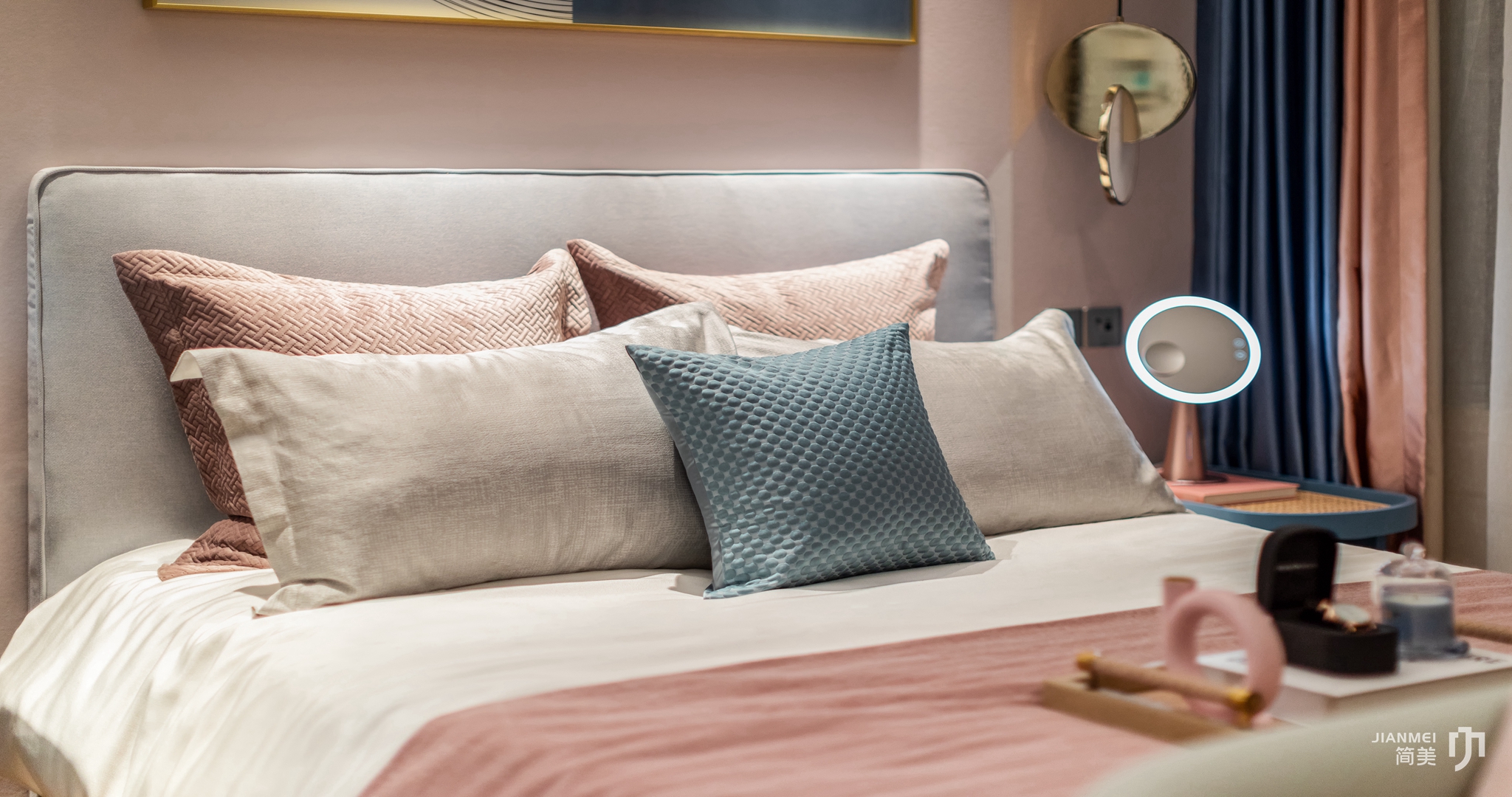 碧桂园润扬溪谷山语样板房44㎡ | 深圳市简美软装-1